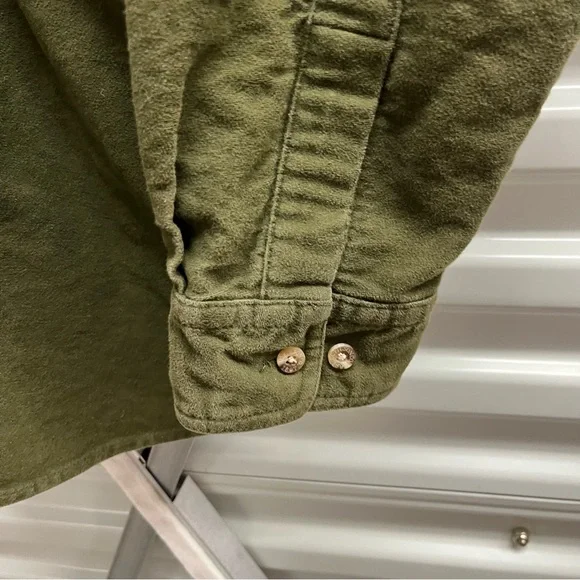 Vintage Filson Heavyweight Moleskin Chamois Shirt (L) - Picture 3 of 6